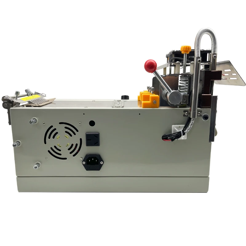988T automatic hot and cold Cloth belt cutting machine Non-woven cloth ear tape webbing safety goggles elastic belt cutting