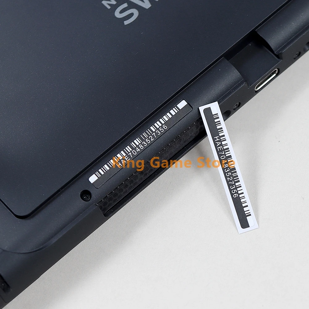 2/5PCS For Nintend Switch 2 Game Console Sticker Serial Number sticker for Switch 2 Console Back Label Stickers Replace