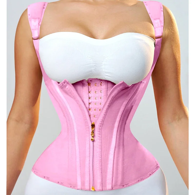 

Fajas Colombians Girdle High Compression Postpartum Corset Waist Trainer Body Shaper Sexy Shaping Curve Shapewear Slimming Shirt