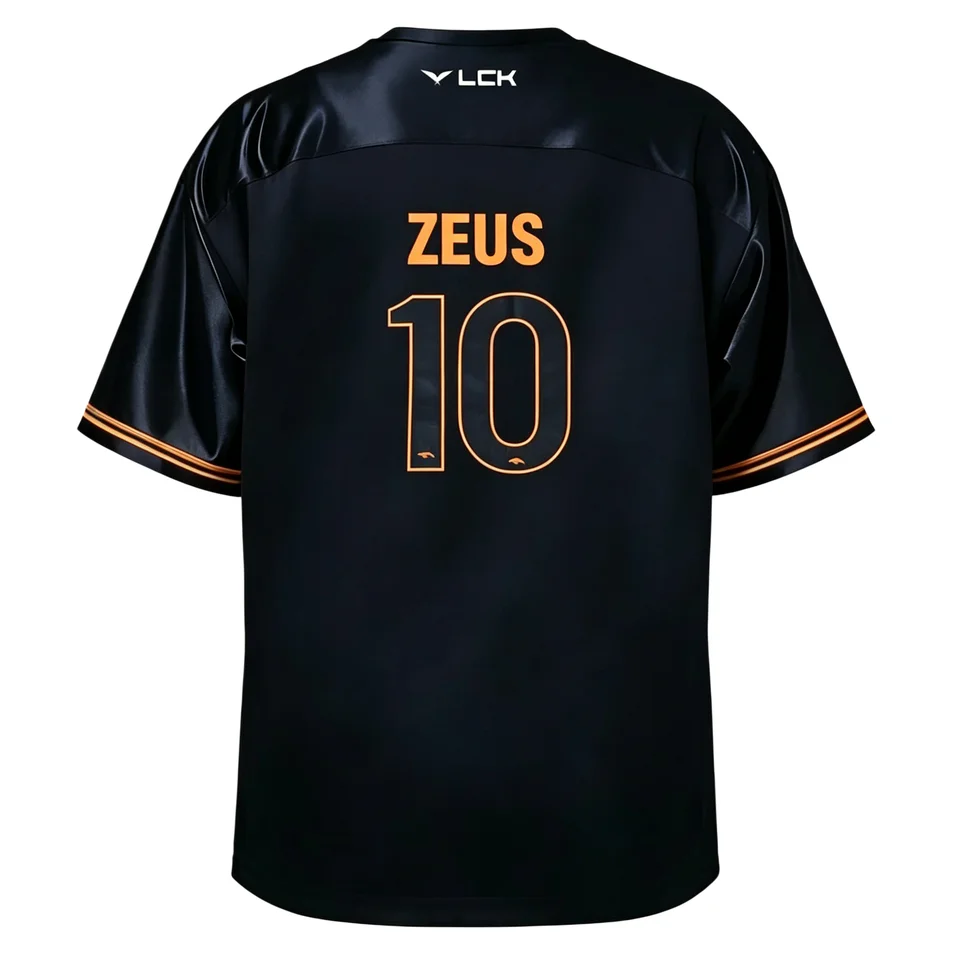 Gumayusi Zeus Jersey T-shirt 2026 New Hle Team Uniform LOL Esports