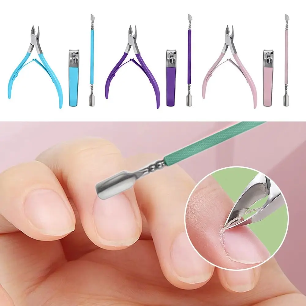 Roestvrijstalen Cuticula Trimmer Accessoires Professionele Nail Art Nail Scraper Duurzame Nail Cuticle Nipper