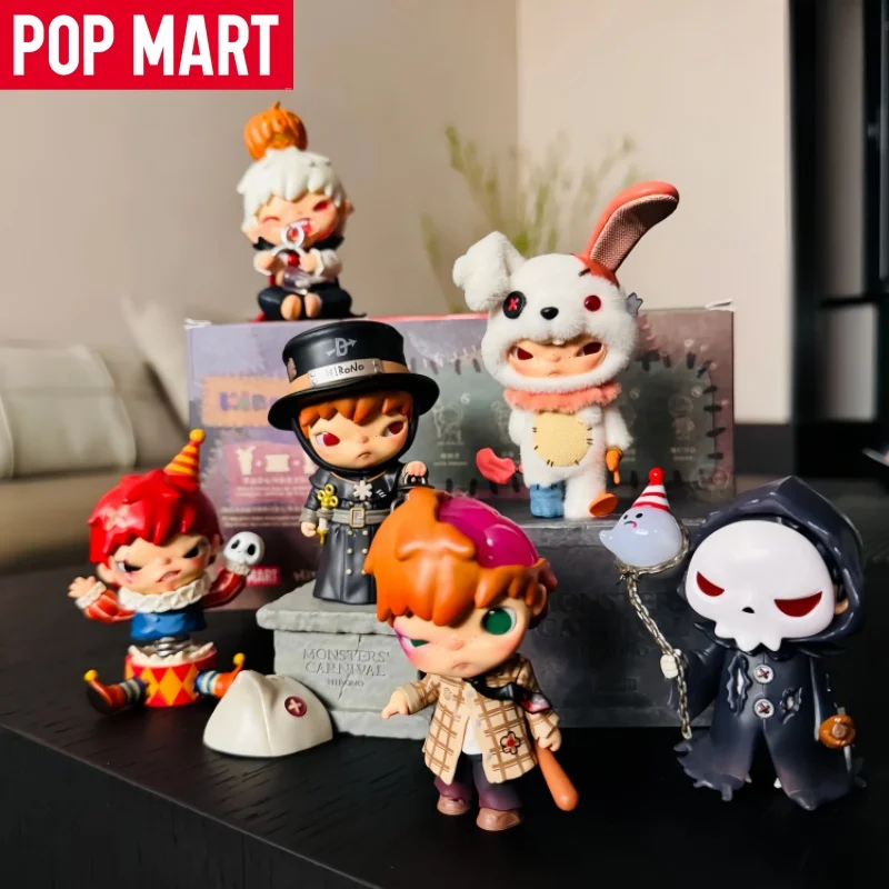 

Подлинная миниатюрная серия игрушек POP MART Hirono, слепая коробка, модное украшение для празднования дня рождения, настольное украшение, подарок, мини-игрушки