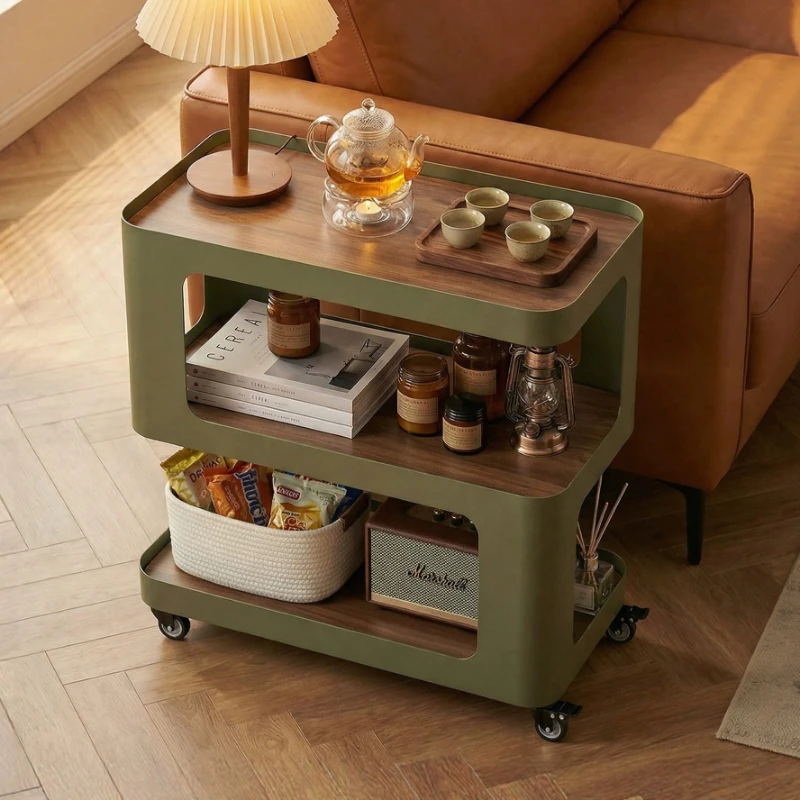 Space Saving Side Tables Vintage Corner Dark Cottagecore End Table Colorful Storage Stolik Boczny Do Kanapy Furniture Home