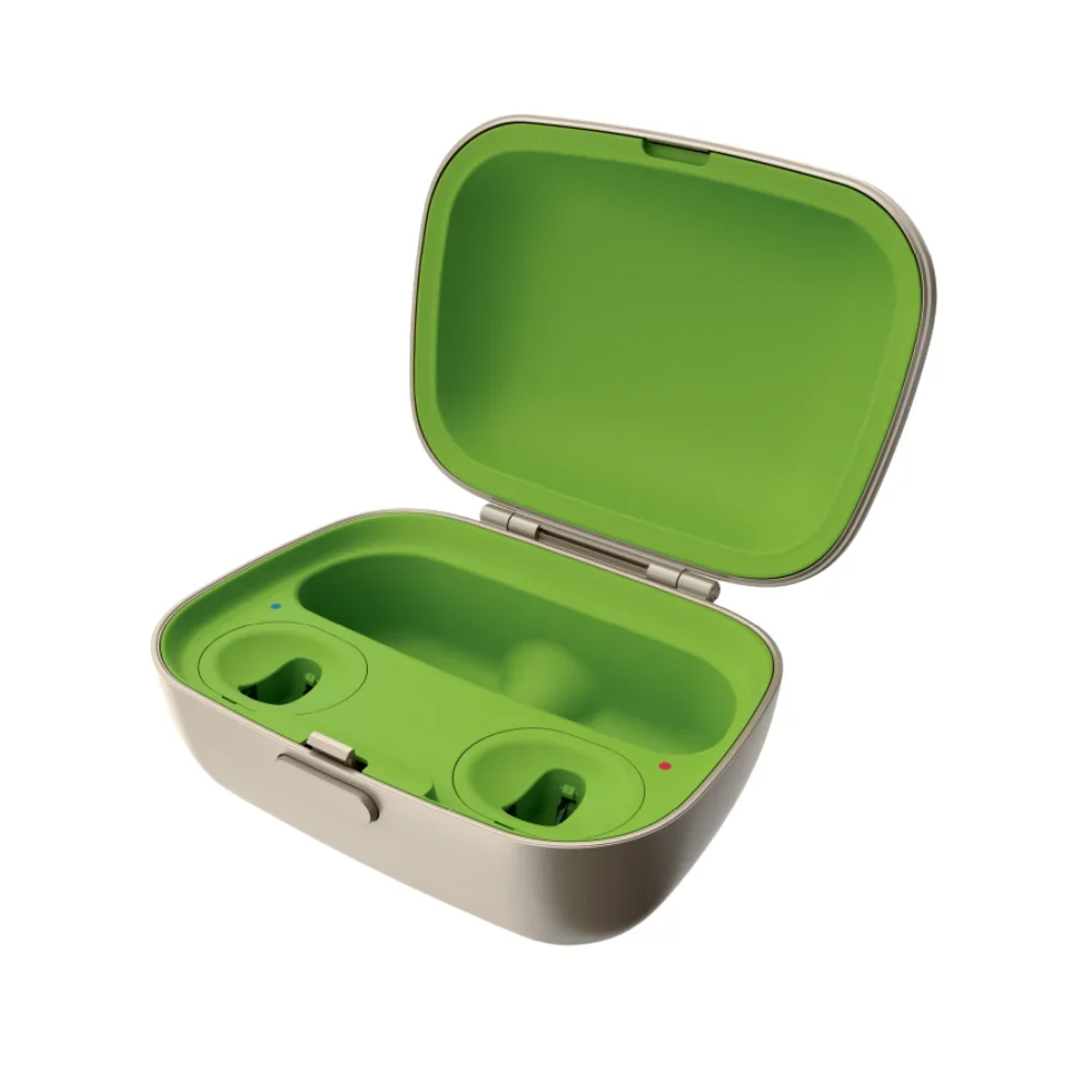 شاحن Phonak Combi BTE 2 (لـ Phonak Naidm P-PR / Bolero M-PR / Phonak Sky M-PR/ Phonak Roger Focus II مساعدات للسمع)