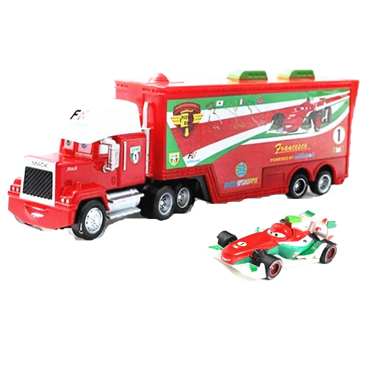 Disney Pixar Auto 2 3 Metalen spuitgieten autospeelgoed #   95 McQueen Truck King Jackson Storm Sally Kerstverjaardagscadeau voor kinderen