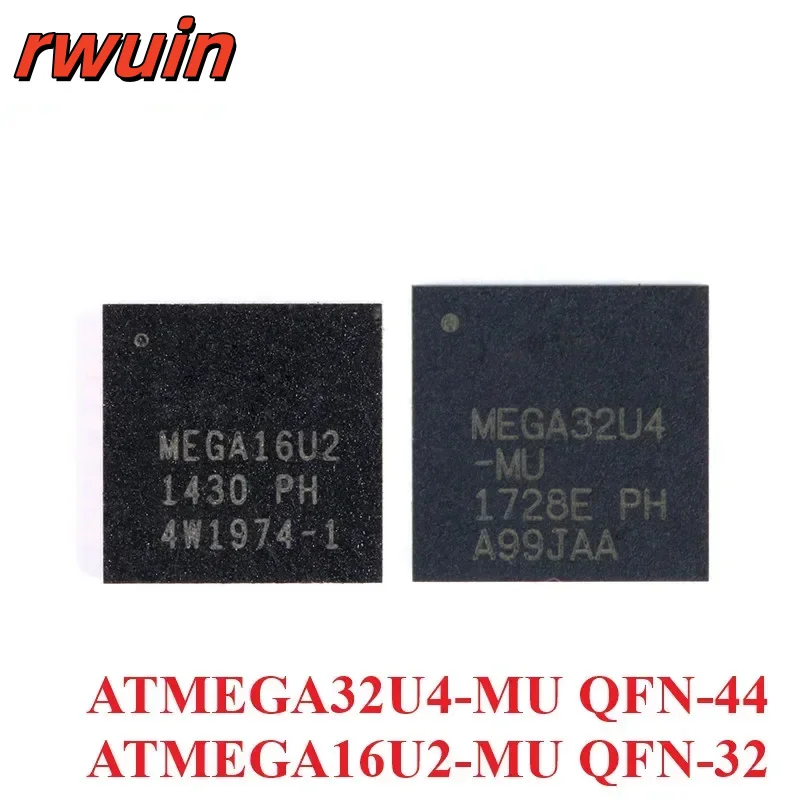 ATMEGA32U4-MU ATMEGA32U4 MEGA32U4 QFN-44 ATMEGA16U2-MU ATMEGA16U2 MEGA16U2 TQFN-32 8-bit Microcontroller Chip IC New Original