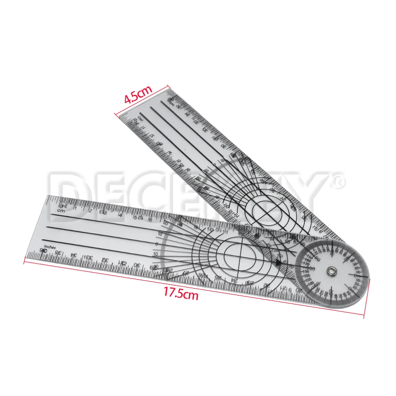 Metal Scale Stainless Steel Straight Ruler Measuring Stationery Drafting Accessories Hand Measuring Tool School Office Supplies