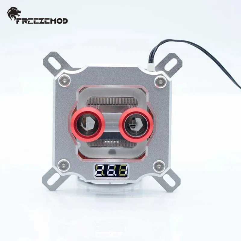 FREEZEMOD Computer PC Cooler Block For Intel LGA 1151 115X 2011 Platform Temperature Sense Motherboard Heatsink AURA. UPR-2018