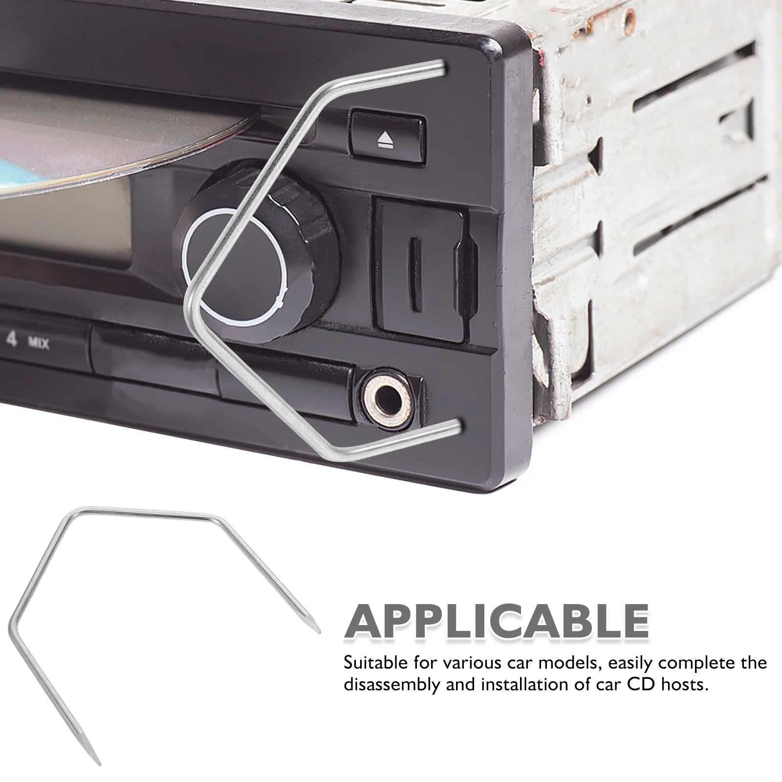 ชุดเครื่องมือถอดวิทยุติดรถยนต์ ชุดกุญแจถอดเครื่องเสียงอเนกประสงค์ สำหรับงานซ่อมบำรุงเครื่องเสียงรถยนต์