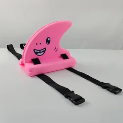 Children’s Back Float Kid's Shark Fin Back Float Board Eye-Catching Color Auxiliary Float Board For Swimming Pools Lakes Healthy