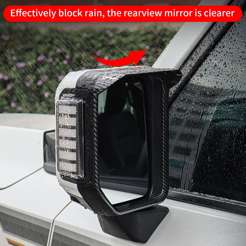 สําหรับ Land Cruiser Prado LC250 1958 กระจกมองหลัง Rain คิ้ว J250 อุปกรณ์ตกแต่งภายนอก 2024-2025 Lexus GX 550