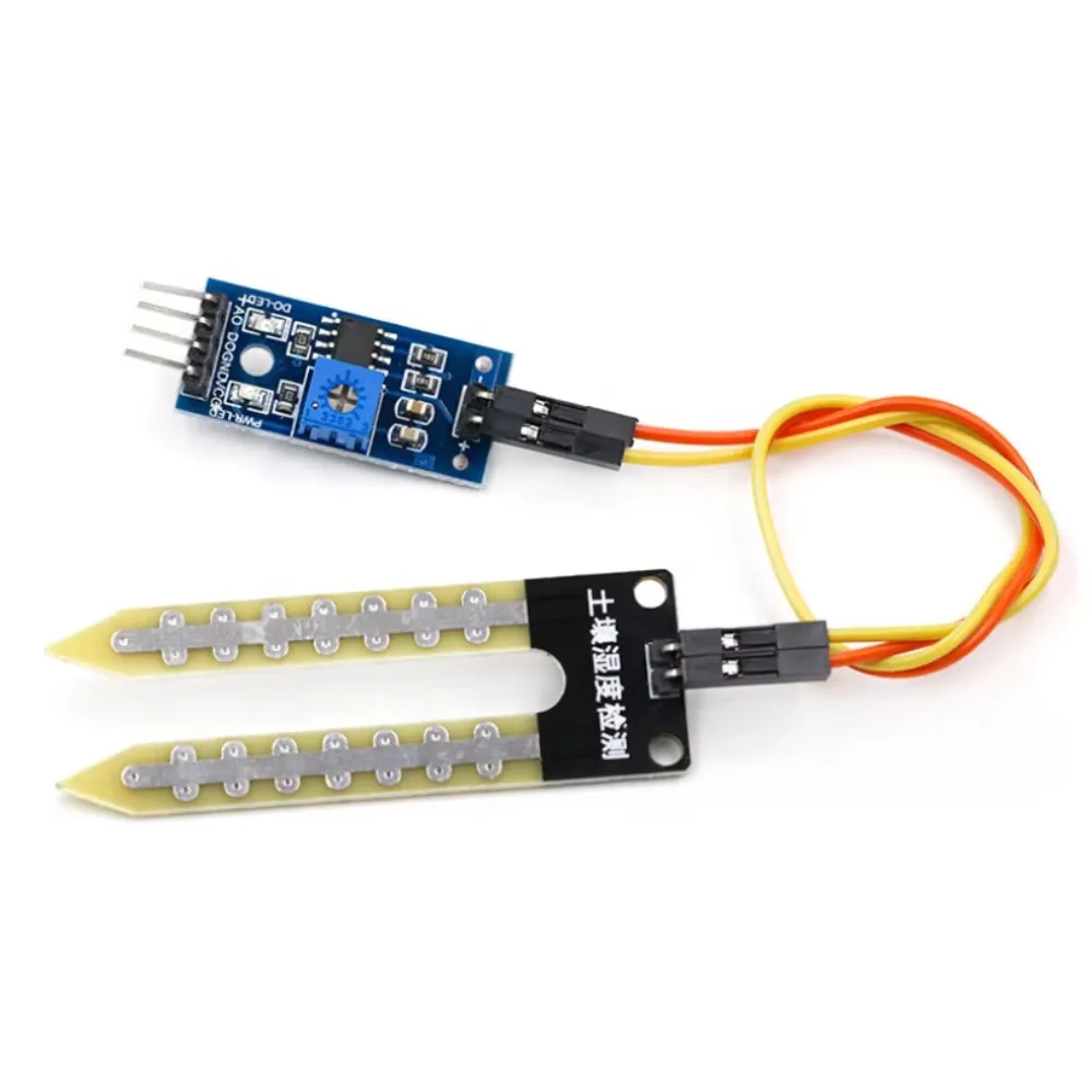 10 stks/partij Bodemvochtmeter detectiemodule Bodemvochtsensor robot intelligente auto