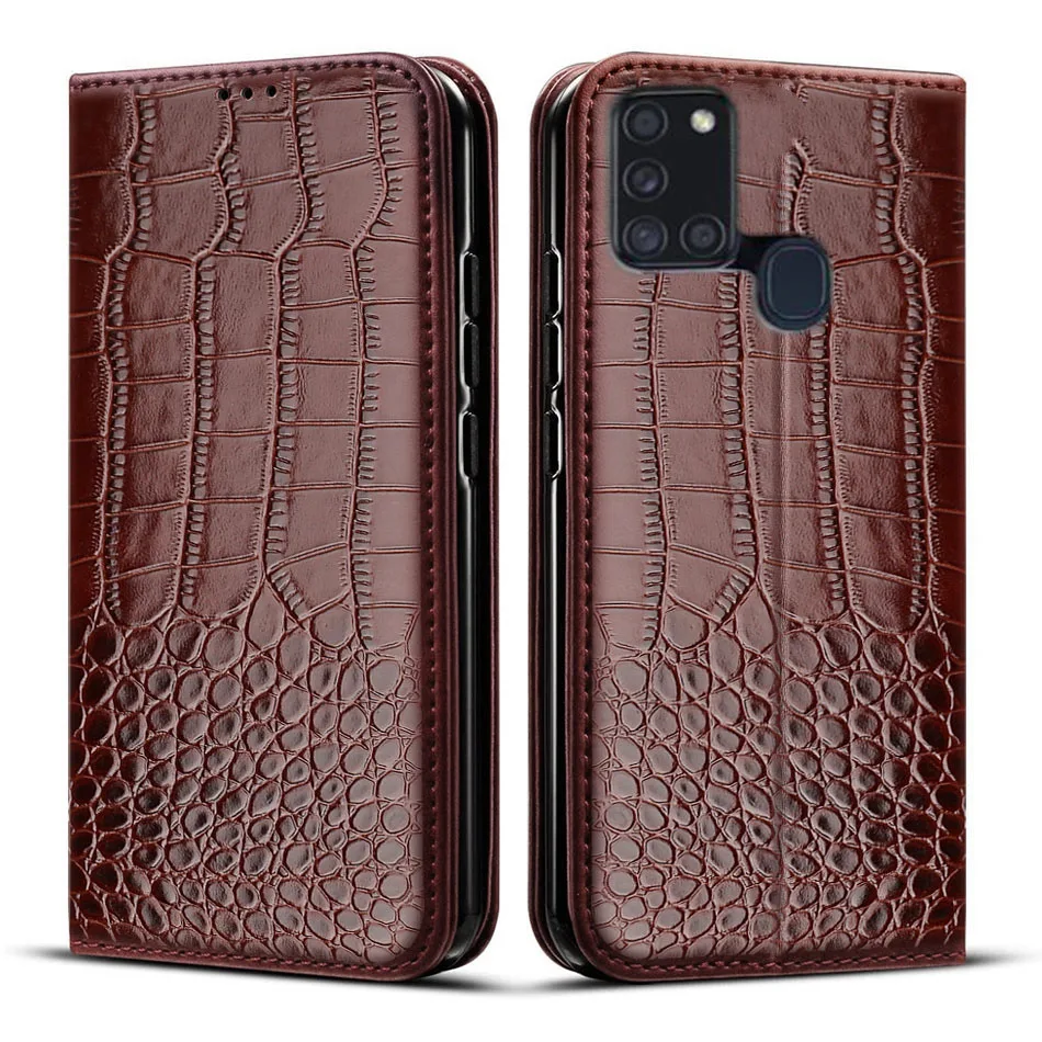 A21S Case For Samsung Galaxy A21S Case Wallet Leather Flip Case For Samsung A21S Case A 21s A217F Phone Cover Fundas