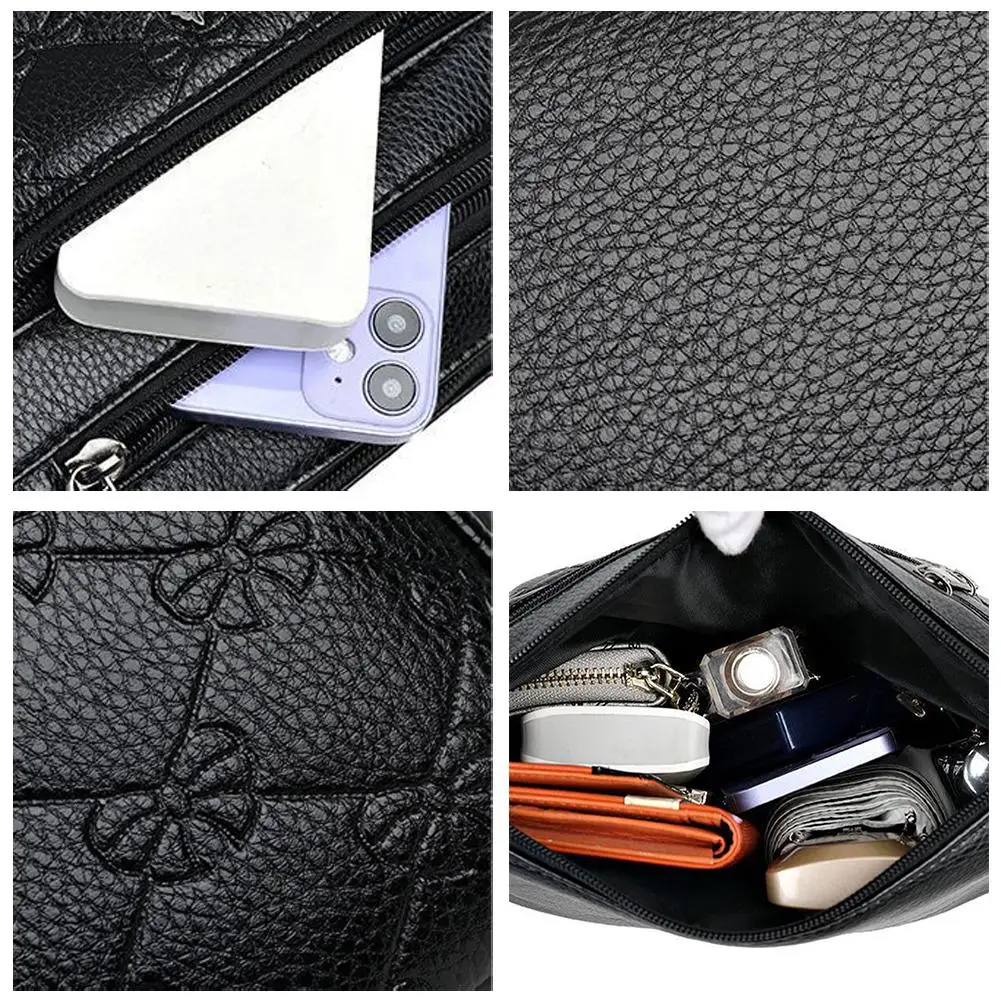 

High Quality Texture New PU Leather Crossbody Bags New Fashion Shoulder Bag For Women Atmospheric Handbag Women