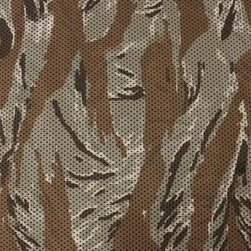 Mexican MCBK MCTP MCAP MTP Desert Night Tiger Stripe Flecktarn AOR2 SS-LETO Topographic Camouflage Mesh Fabric Mask Scarf DIY - view 3