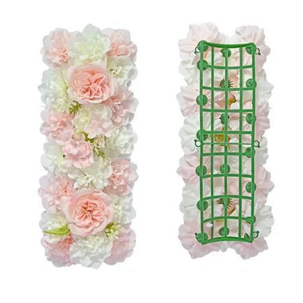 

Настенная панель с имитацией искусственного цветка, сделай сам, 3D свадебная дорога, свинцовый соединитель, имитация растения, арочные двери, цветочный ряд, товары для вечеринок