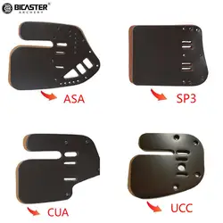 BICASTER ASA/SP3/CUA/UCC Finger Tab RH/LH Cowhide Leather + Microfiber Leather Face Replacement
