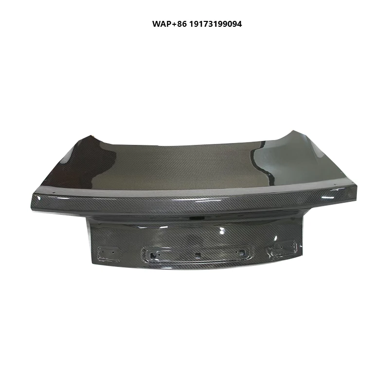 

High Quality Oem Style Dry Carbon Fiber Trunk for Ford-Mustang GT500 Dry Carbon Fiber Trunk Lid Perfect Fitment 2015-2023