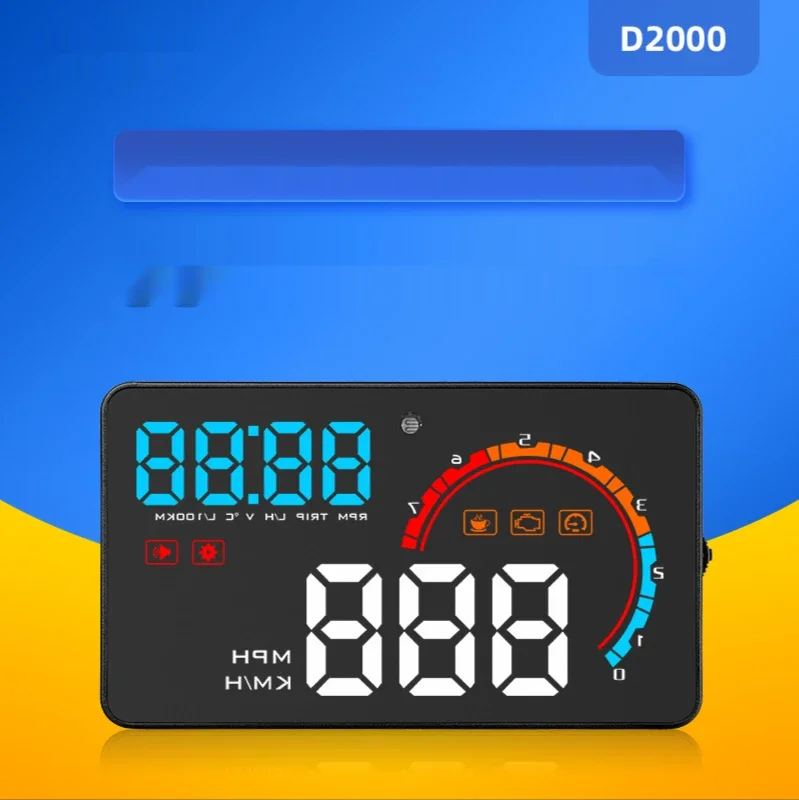 

Car hud head-up display high-definition universal black car speed projector non-destructive retrofit car display