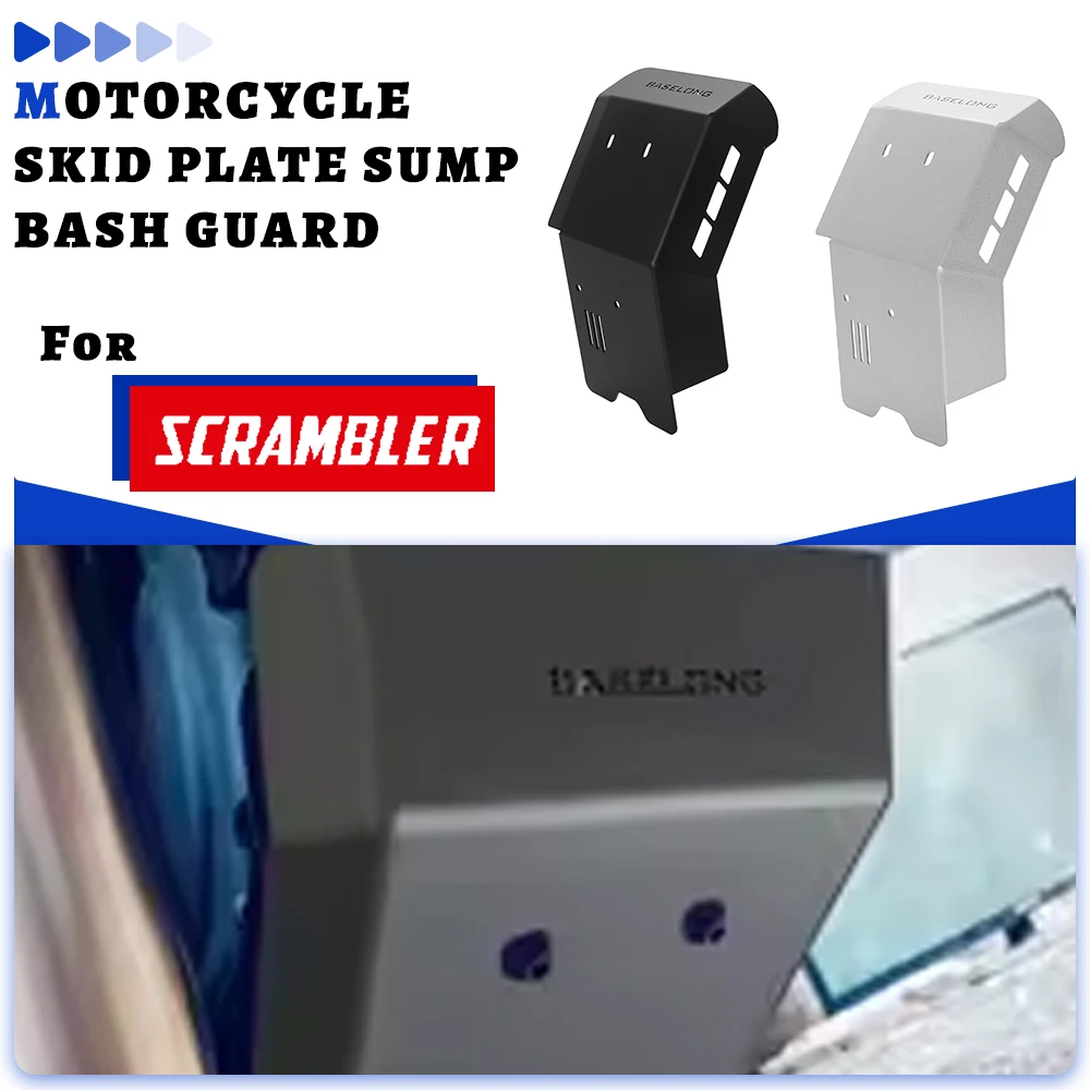 

For Scrambler 400 X Speed 400 2024-2025-2026 Motorcycle Aluminium SKID PLATE SUMP BASH Works Skid Plate Engine Guard Accessories