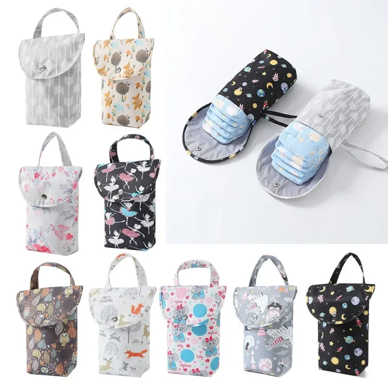 Multifunctional Reusable Waterproof Diaper Bag - Portable Fashion Nappy Organizer for Mom