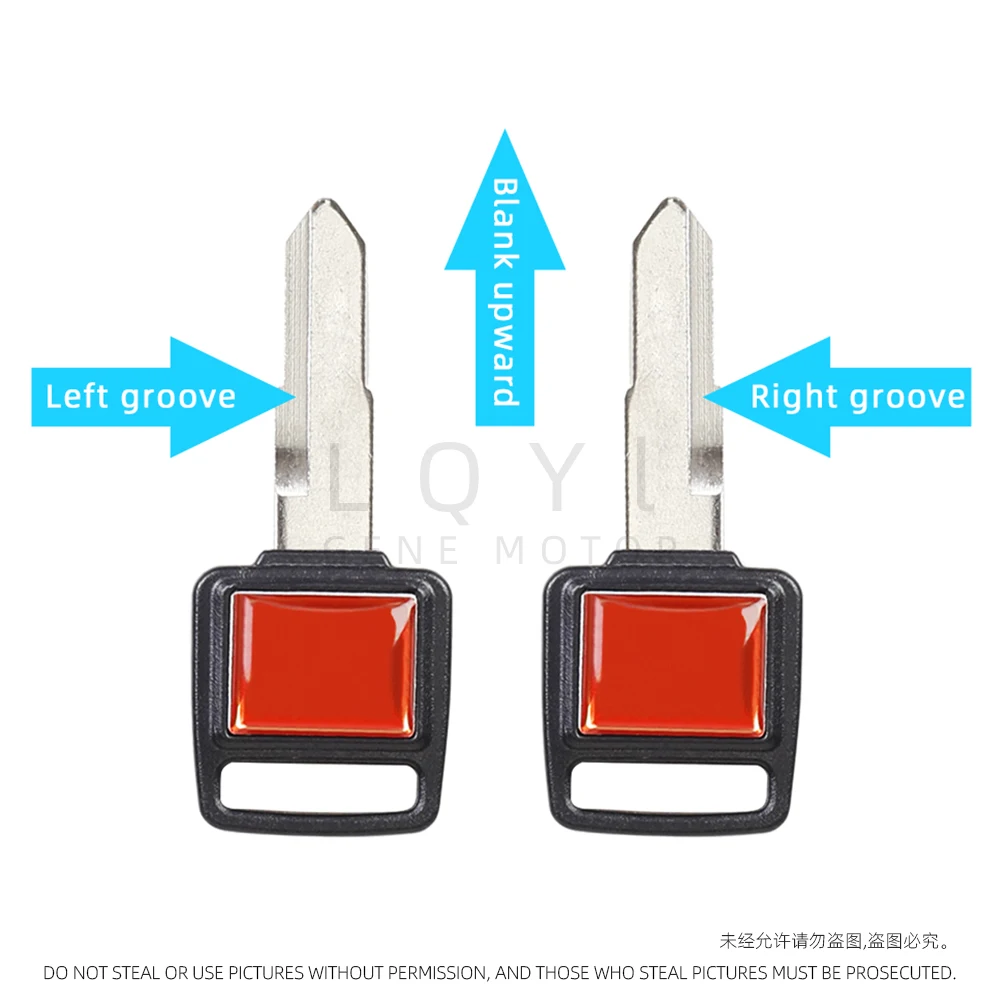 3 قطعة جديد فارغة مفتاح دراجة نارية استبدال مفاتيح غير مقطوعة لهوندا ديو AF18 AF24 AF27 AF28 AF34 35 ZX52 يوليو 50 الذكرى الخماسية #2