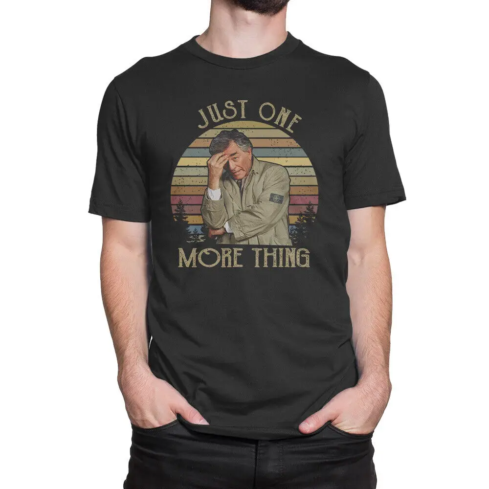 

Just One More Thing Columbo Peter Falk T-Shirt, Funny Movie Unisex T-Shirt