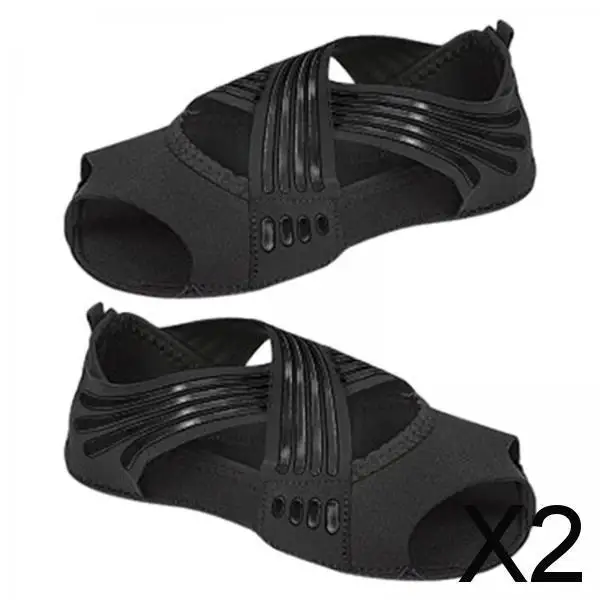 

Non Slip Pilates Socks Elastic Cross Tie Sole Split Toe Ballet Yoga Socks Grip Floor Socks for Women Training