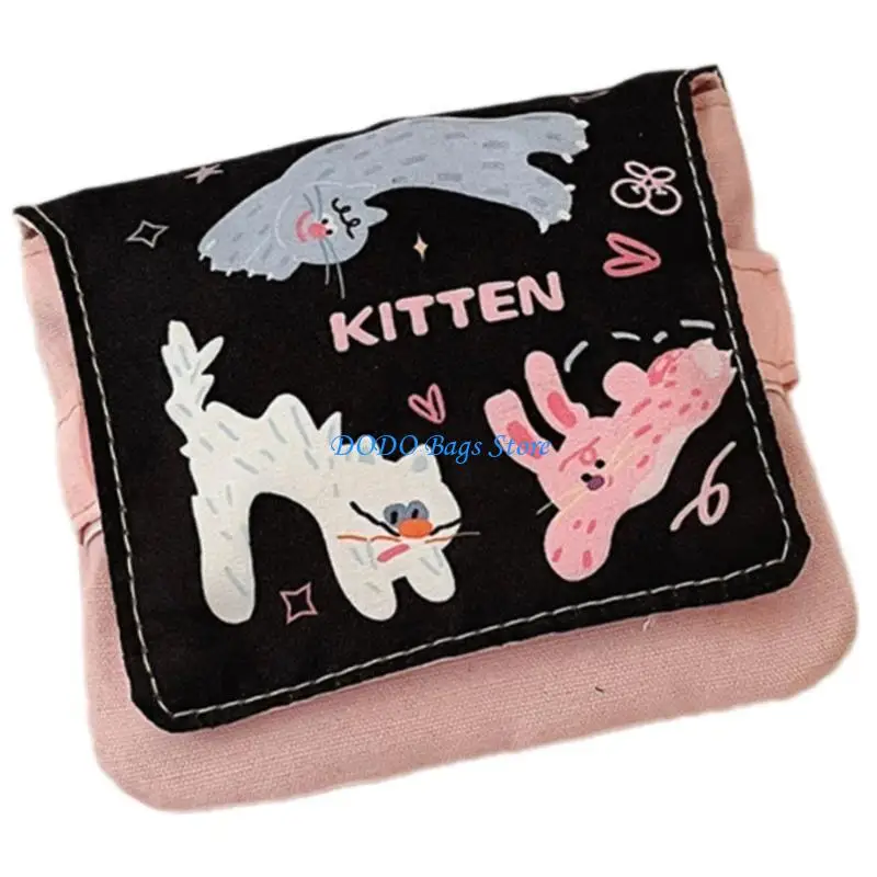 

E8FB Stylish Storage Sanitary Napkin Bag For School Office And Travel Needs