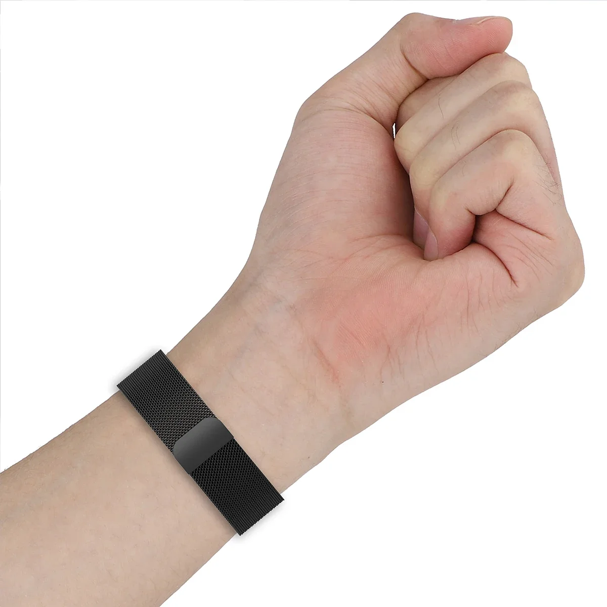 حزام معدني لساعة Huawei Watch Fit/Fit 2 مع حافظة TPU وواقي شاشة من مادة TPU وسوار Huawei بحلقة مغناطيسية وحزام ساعة ميلانيزي