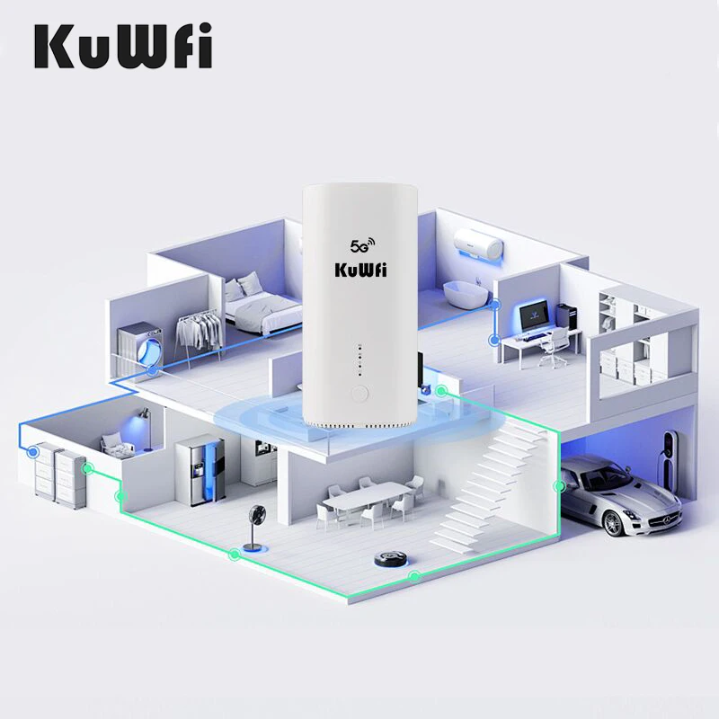 5G Router Kuwfi Wi-…