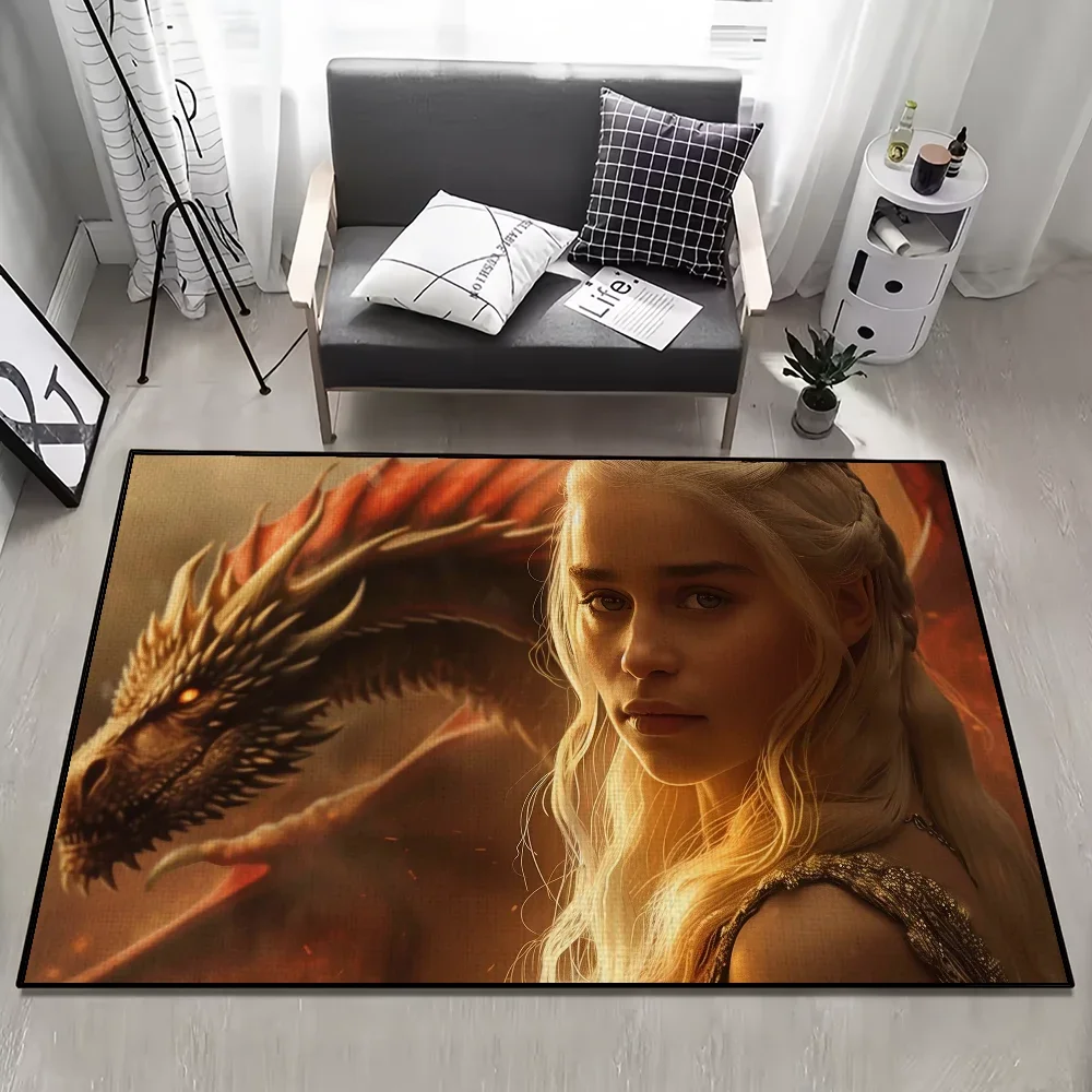 

Door Mat For TV Bathroom Decoration Room Classical Decor Doormat Of G-Game Carpet Entrance Welcome T-Thrones Bath Kitchen Rug