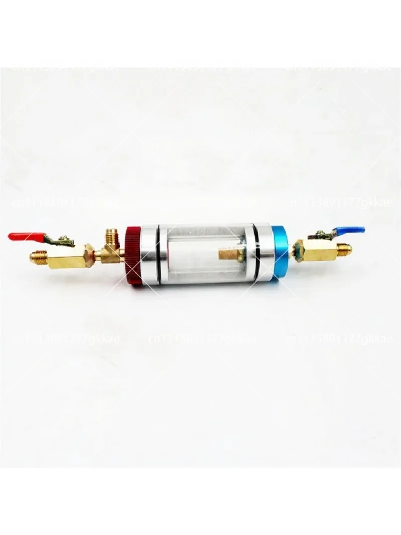 Car A/C Refrigerant Oil Analyzer Compressor Oil Tester Tool for Automotive Air Conditioning System Check