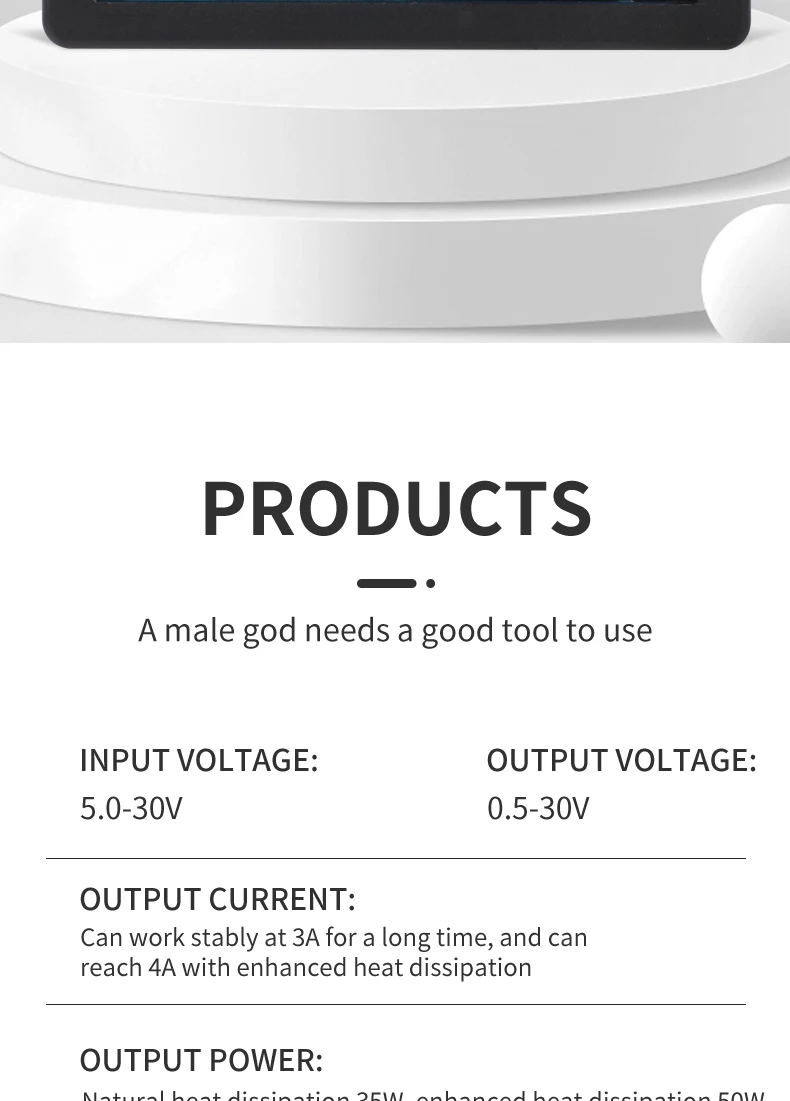 CNC DC DC باك دفعة محول CC CV DC5-30V المدخلات إلى DC0.5-30V إخراج وحدة الطاقة قابل للتعديل ينظم مختبر إمدادات الطاقة