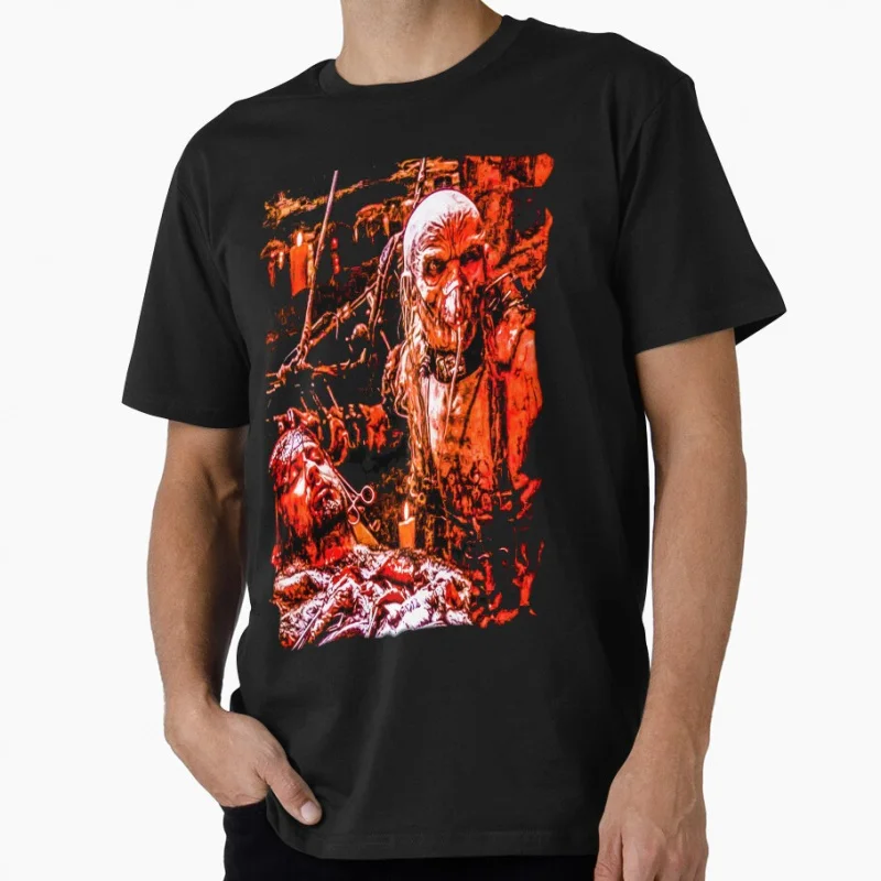 

DR SATAN The Devil's Rejects Horror films Scary Halloween Gift t shirt for fans Large size Tops Printed Clothes