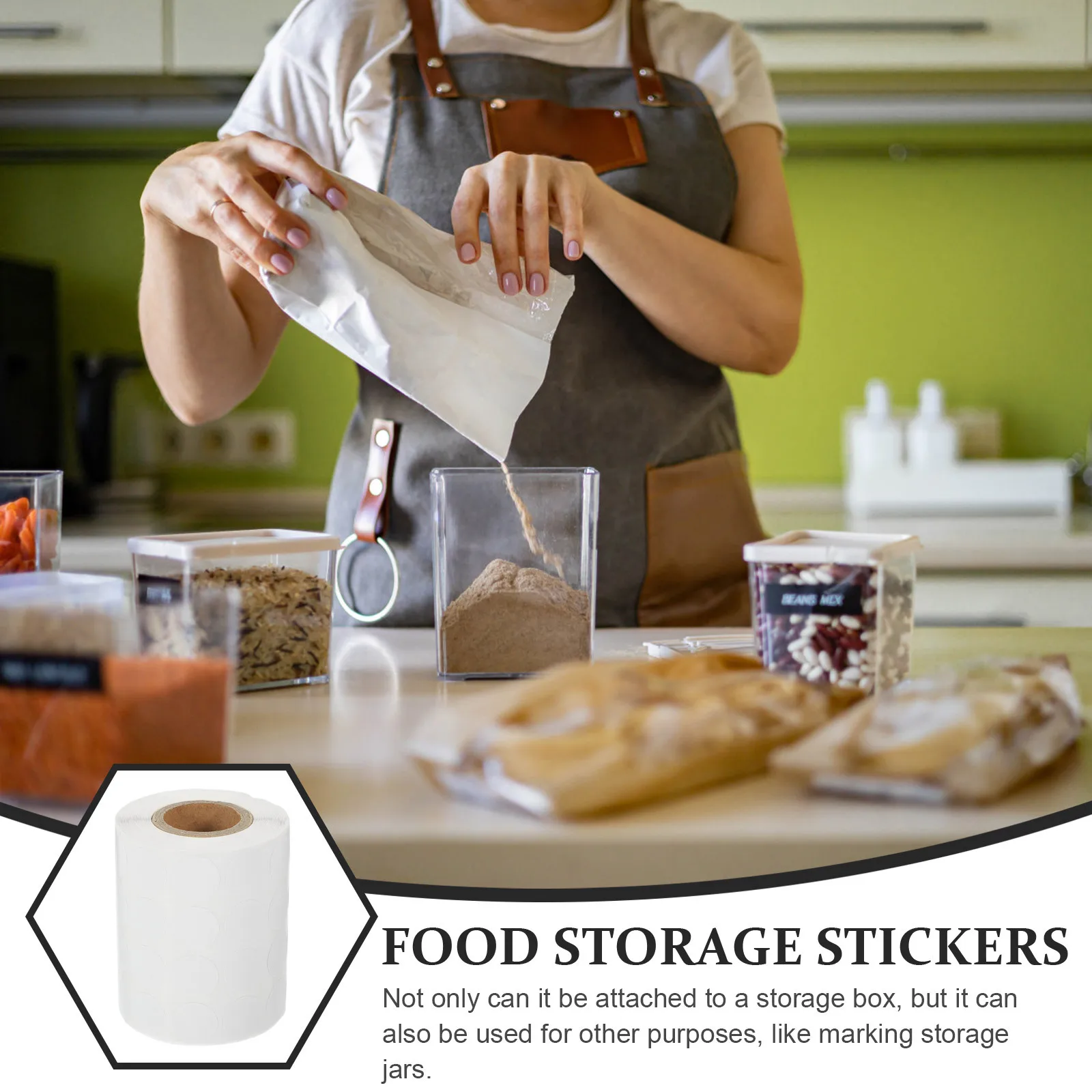 3000pcs Blank Circle Stickers Dot Labels Round Sticker For File Organization Coding Sorting Storage Box Jar Labeling Craft