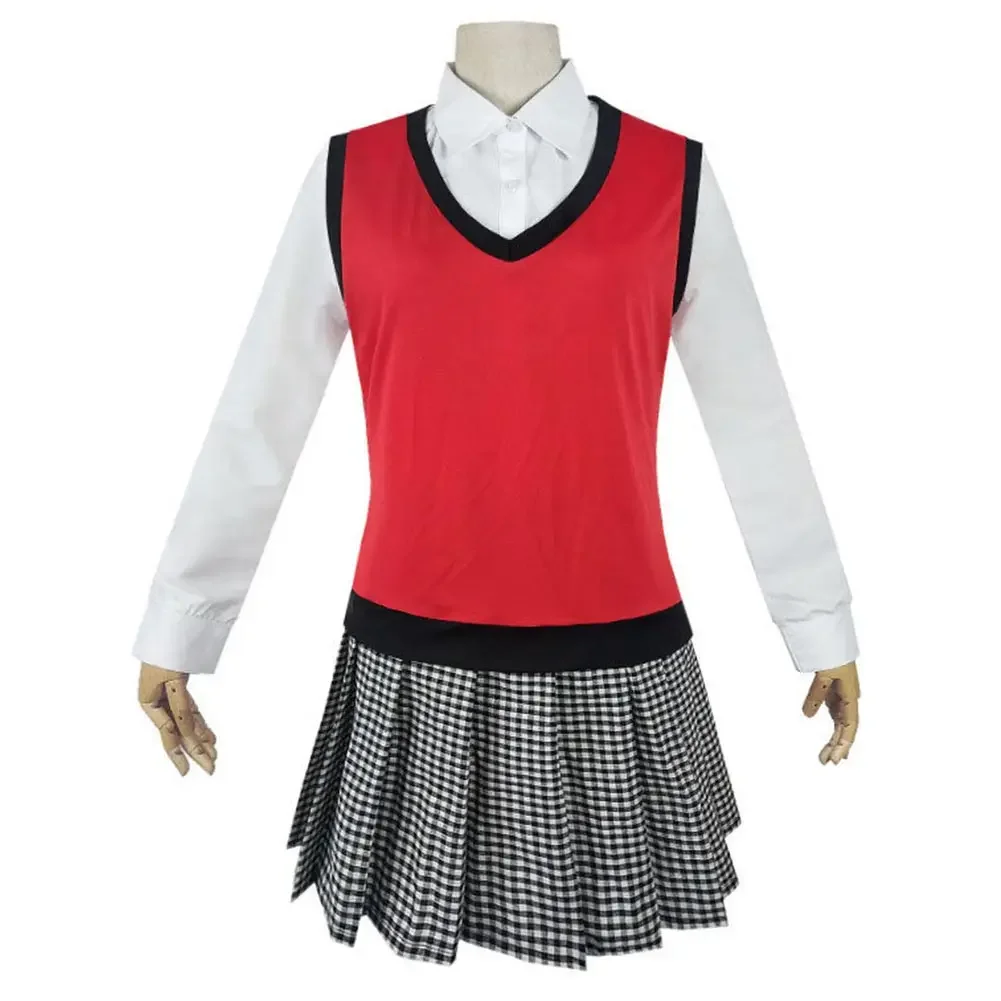 Kakegurui Midari Ikishima Cosplay Costume Women School Uniform Outfits Halloween Carnival Suits