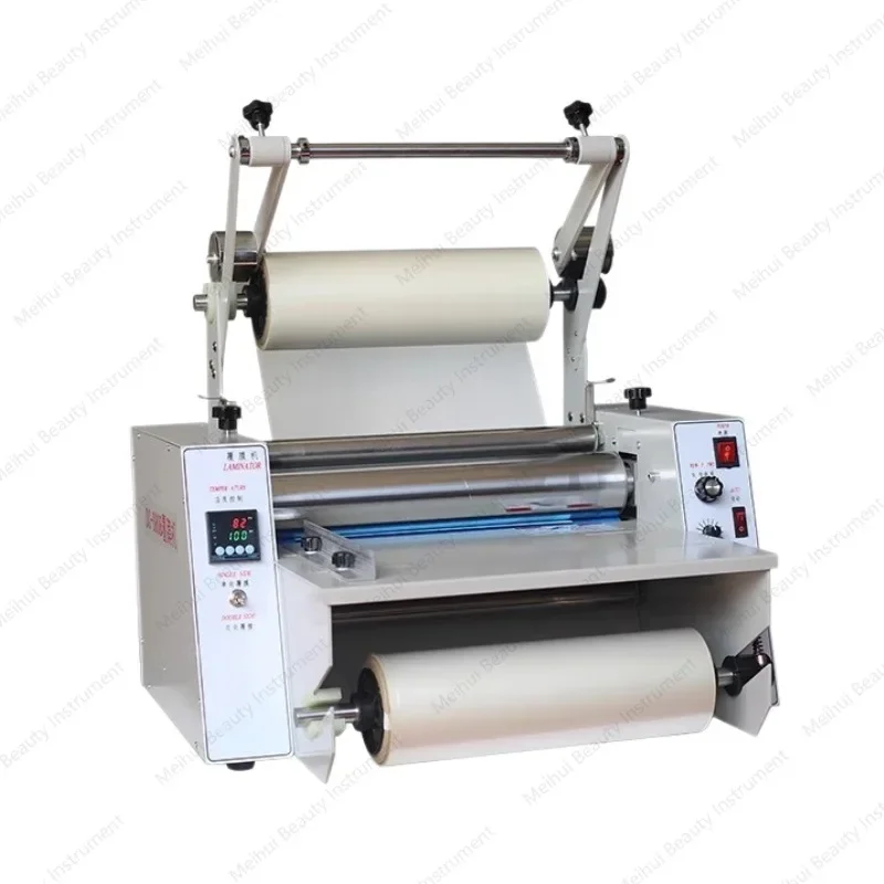 Hot and Cold Mounting Single-sided Double-sided Anti Curling and Edge Trimming Laminating Machine for Large Steel Coils