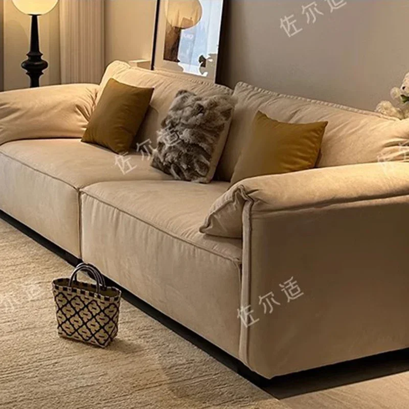 Designer Lazy Living Room Sofas Couch Leather Recliner Floor Gaming Sofas Lounge Decor Garden Relaxing Muebles Home Furniture image 5