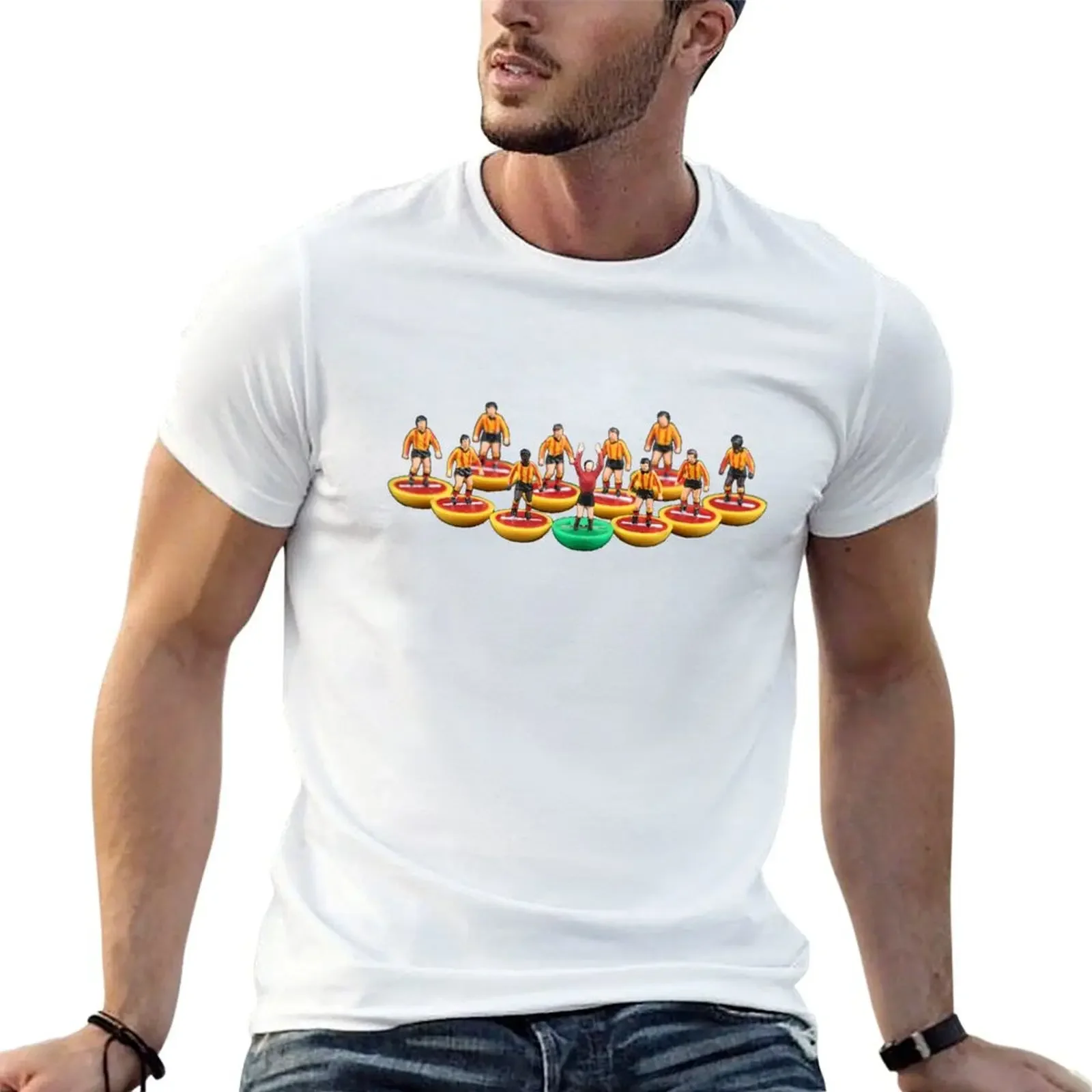 Classic Partick Thistle subbuteo team design T-Shirt vintage t shirts customizeds t shirt men