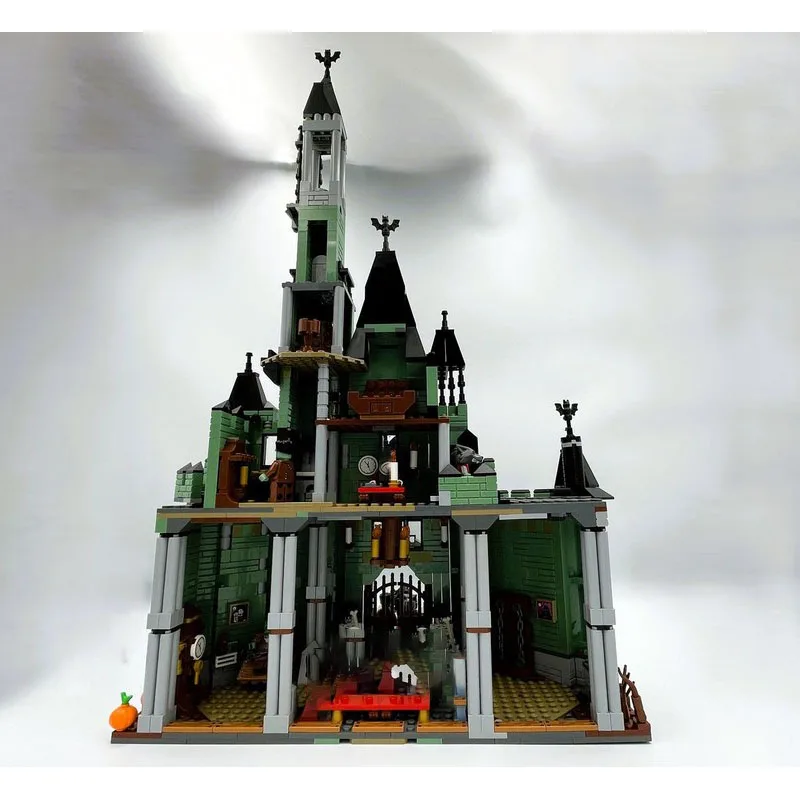 Squisito nuovo prodotto MOC Building Blocks Modello medievale Ghost King Castle Tecnologia base Giocattolo modulare per bambini Regalo Set fai da te