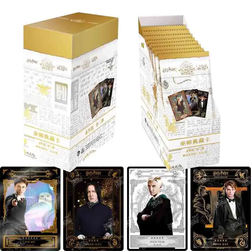 

2023 New Harry Potter Cards Collection Wizarding World Limited Rare Bronzing Flash UR AR SSR Game Cards for Children Gift Toys