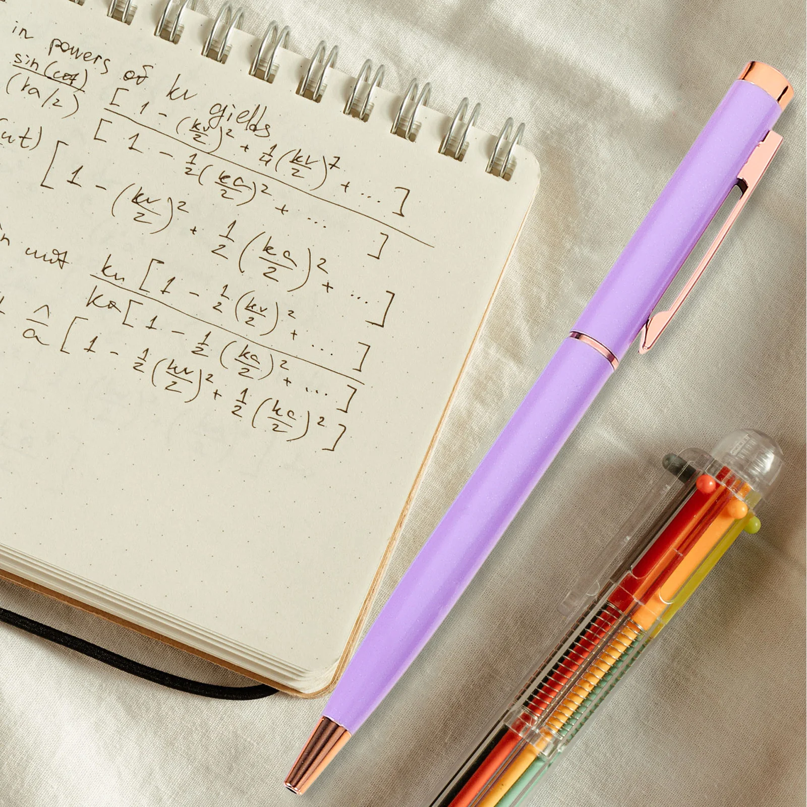 10pcs Purple Rhinestone Ballpoint Pens Metal Smooth Writing Pen For Students Office Comfortable Grip Signature Writing