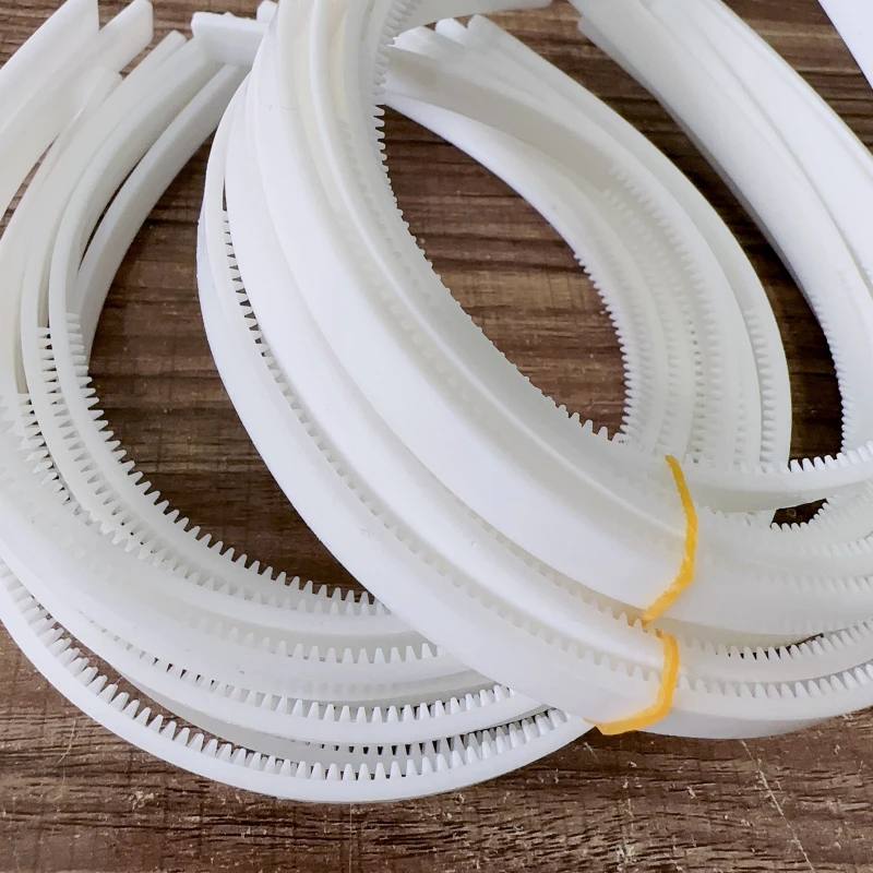 20pcs/lot 10MM Wide White Black Plain Plastic Headband Kid Hard Hair Band For Girls Teens Women Hair Accessories DIY Hair Tools