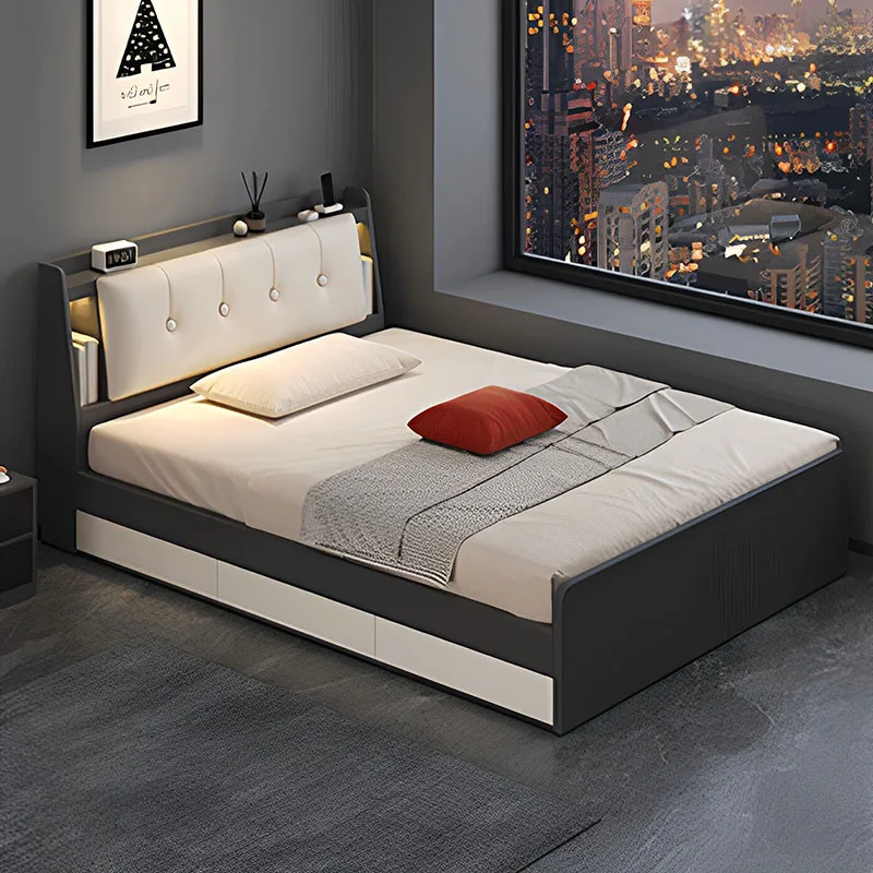 

Sleeping Bedroom Bed Princess Mobile Design Wooden Girls Children Luxury Modern Bed Floor Letto Matrimoniale Hotel Furniture