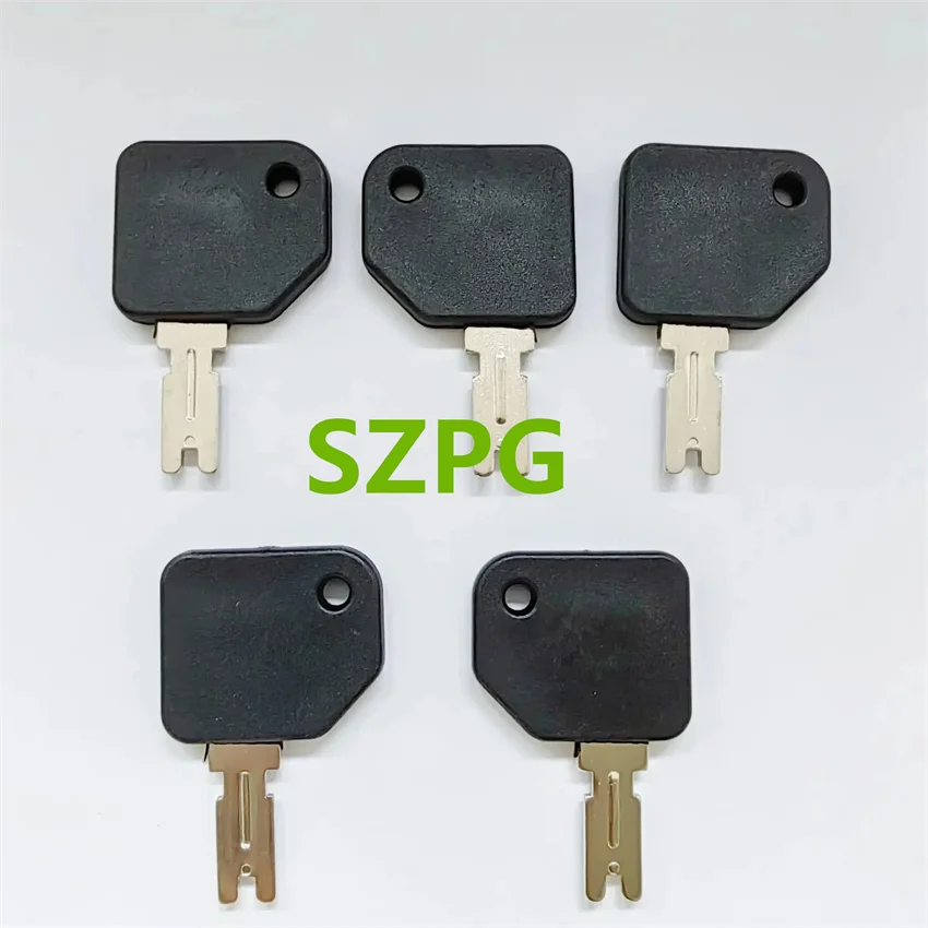 

50 Pcs Heavy Construction Equipments Ignition Keys Compatible With Ztuoauma 166 186304 Hyster S30xl Forklifts Heavy Equipment