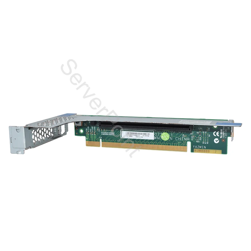 Test OK X3550M2/M3 Video Card PCI-E Expansion Card 16X 43V6935 43V6939 43V7066 PCIE Riser Board 500 Series