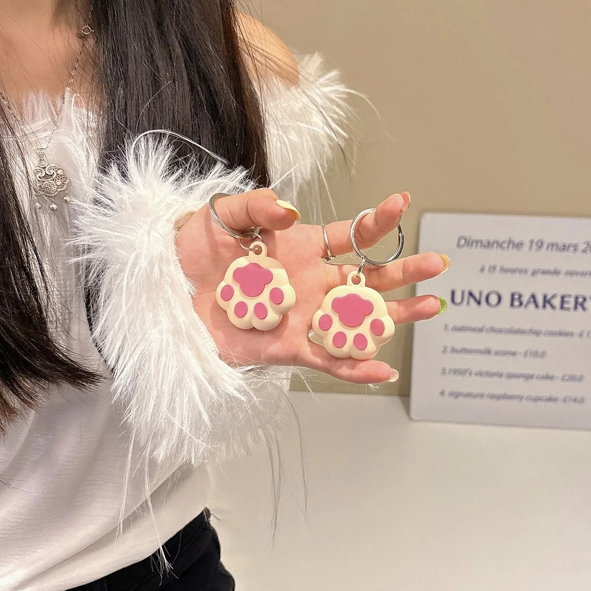 

2 шт. высококачественные милые розовые чехлы в виде кошачьей лапки для Apple AirTag, защитный чехол-локатор от потери, подходит для AirTags