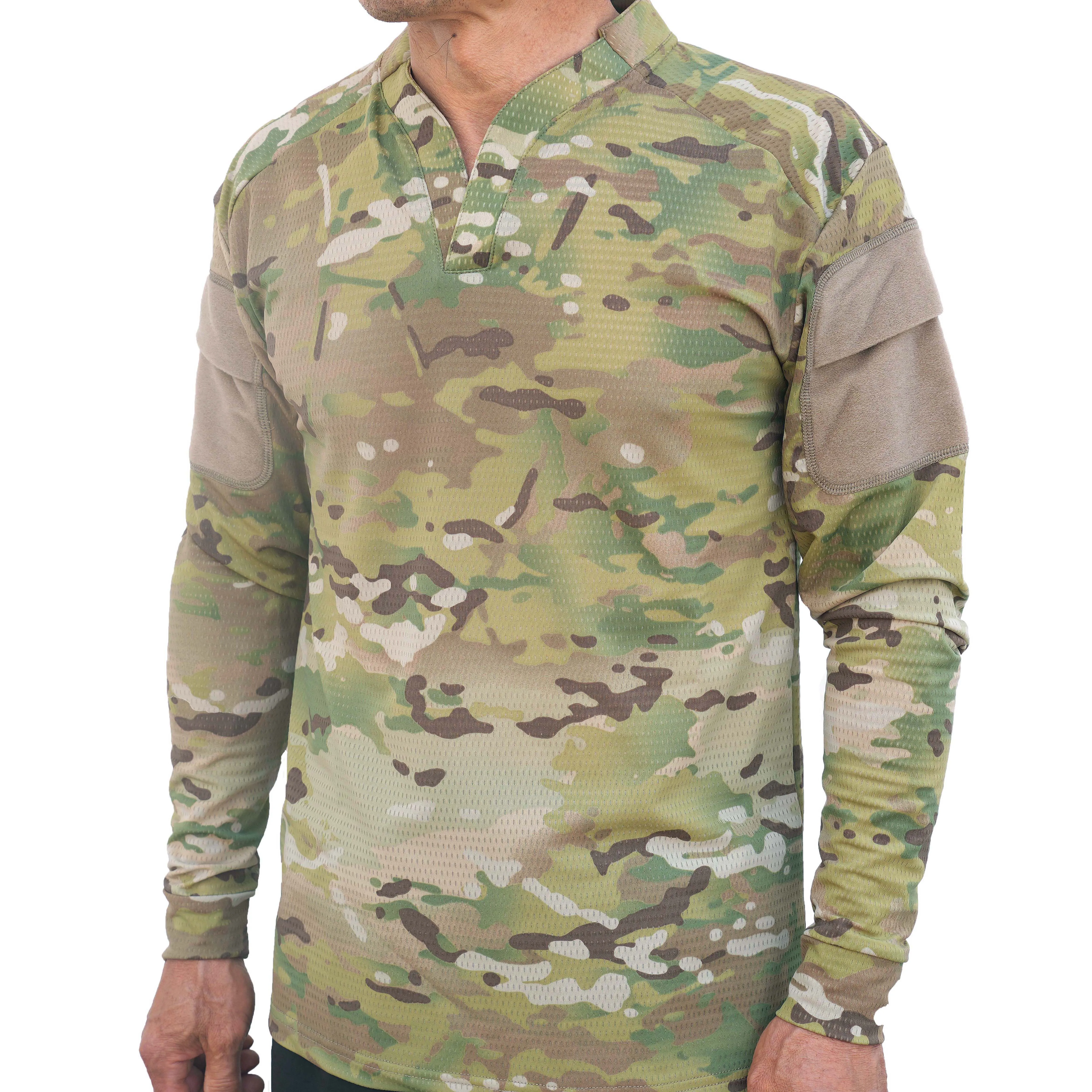 SMTP002 US DEGRU-Style Tactical Shirt Quick Drying Breathable Tactical Long Sleeves T-shirt image 2