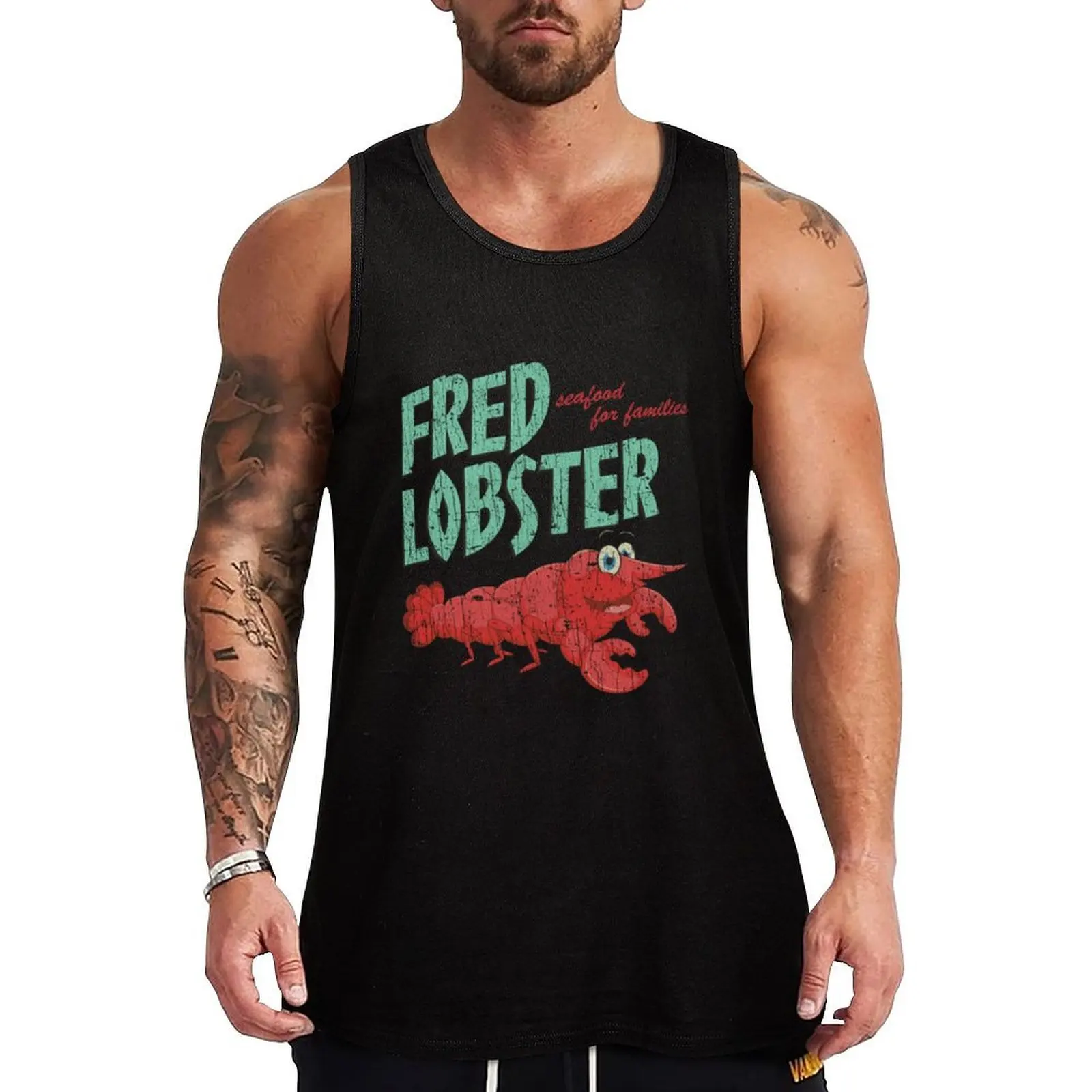 Fred Lobster 2017 Tank Top Active Athletic Tank Top Quick Dry Sleeveless Shirt